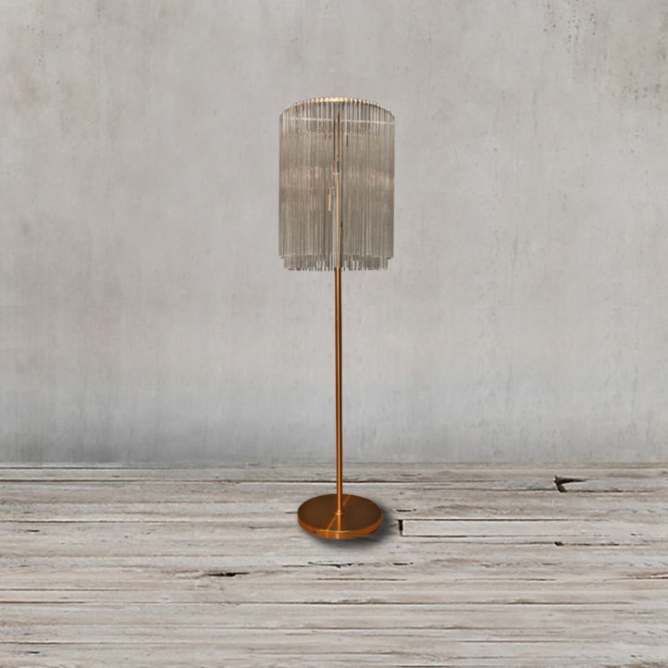 Фото Торшер ML3449-4L, металл, стекло, Bronze, ROOMERS FURNITURE - интернет-магазин МегаТерем в Москве