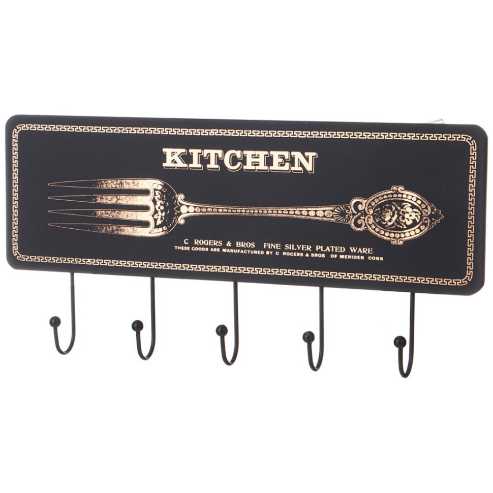 Фото Вешалка для кухонных аксессуаров  39,5*19*4,5 см Lefard (129-500) - интернет-магазин МегаТерем в Москве