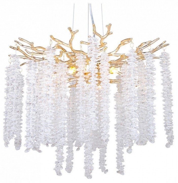 Фото Подвесная люстра Freya Mineral FR1010PL-06G MY_FR1010PL-06G - интернет-магазин МегаТерем в Москве