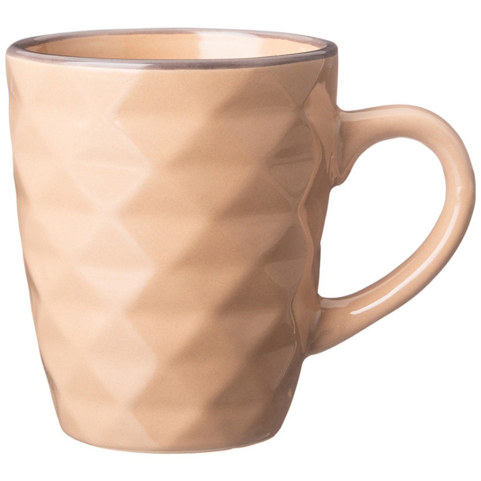 Фото Кружка 340 мл коллекция мираж цвет:какао с молоком мал=6шт, мин. партия Lefard (191-185) - интернет-магазин МегаТерем в Москве