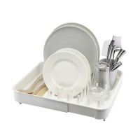 Сушилка для посуды jarl, 41,2x11,5x36,5 см, белая (74014)