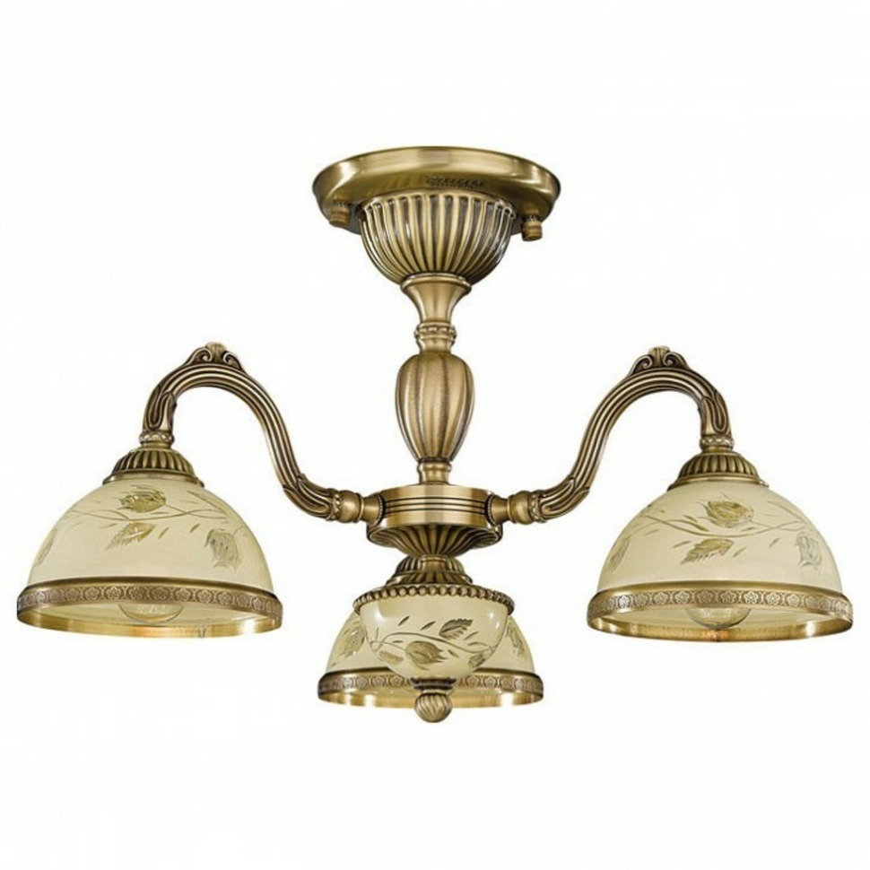 Фото Люстра на штанге Reccagni Angelo 6228 PL 6228/3 RA_PL_6228_3 - интернет-магазин МегаТерем в Москве