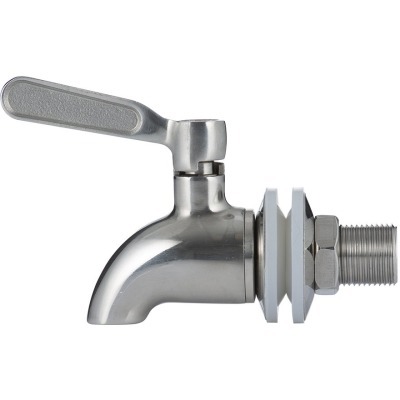 Кран для диспенсера стально...