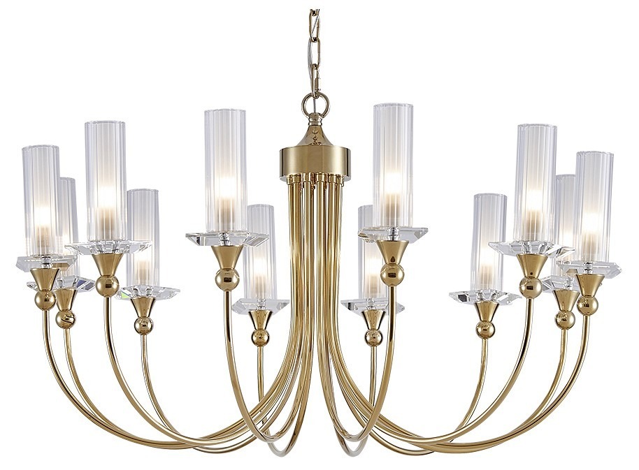 Фото Подвесная люстра Newport 4580 4586+6/С gold NWP_M0070217 - интернет-магазин МегаТерем в Москве