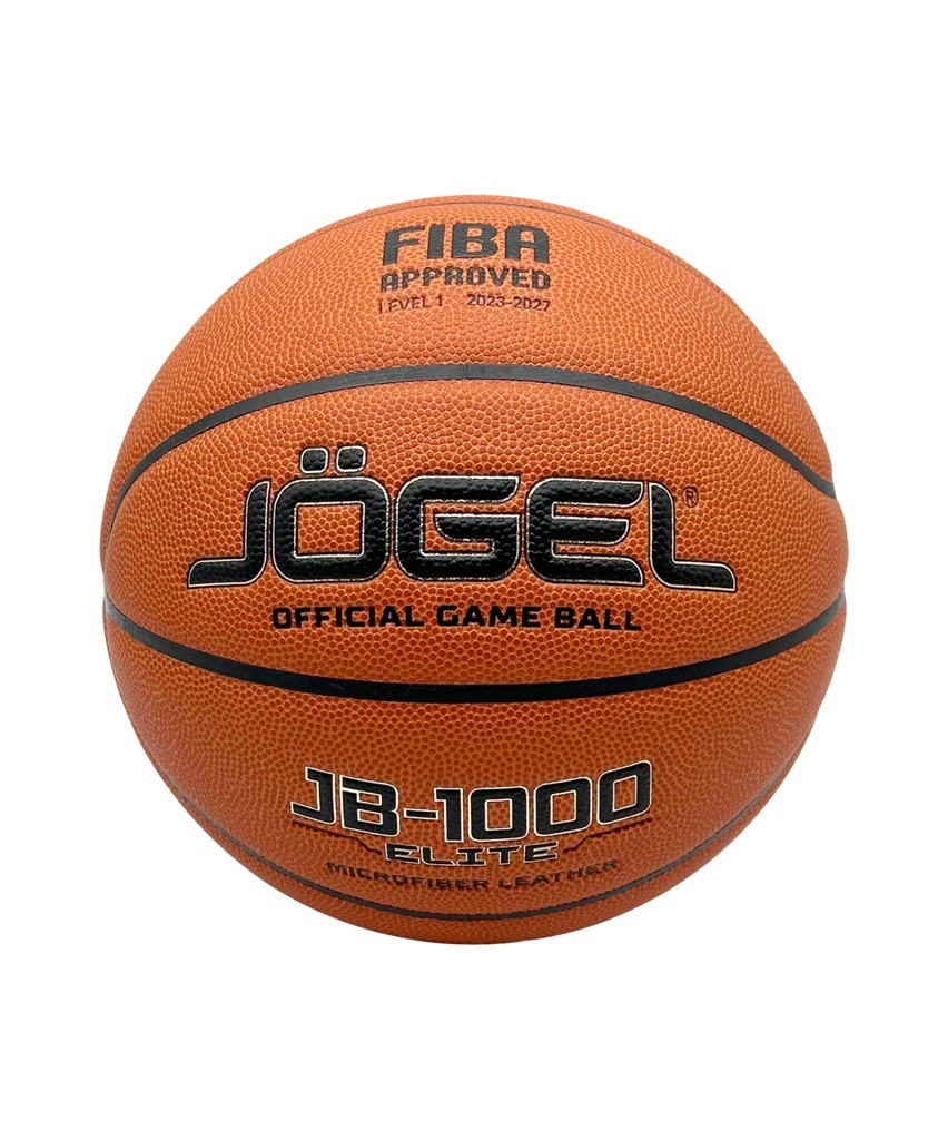 Фото Мяч баскетбольный JÖGEL FIBA JB-1000 ELITE №6 (2113850) - интернет-магазин МегаТерем в Москве