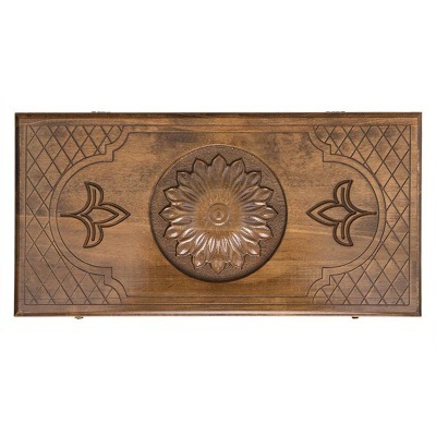 Нарды резные Цветок, Ustyan...