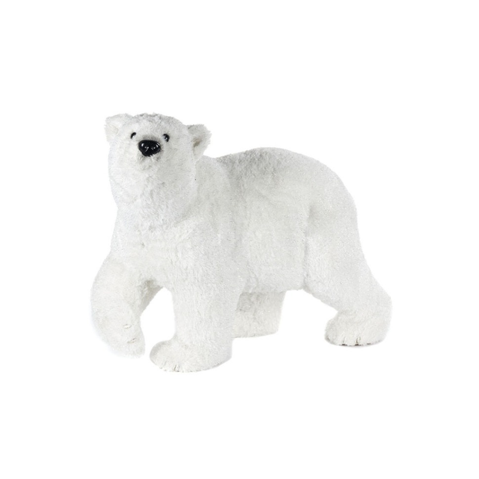 Фото Декор медведь SA45201, текстиль, white, GOODWILL - интернет-магазин МегаТерем в Москве