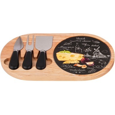 Набор для сыра lefard "секретные ингредиенты" 4 предмета черный 30*17*2,5 см (263-1186) 