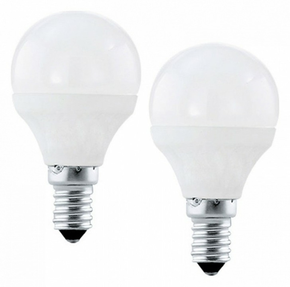 Фото Набор ламп светодиодных Eglo LM_LED_E14 E14 6Вт 4000K 10776 EG_10776 - интернет-магазин МегаТерем в Москве