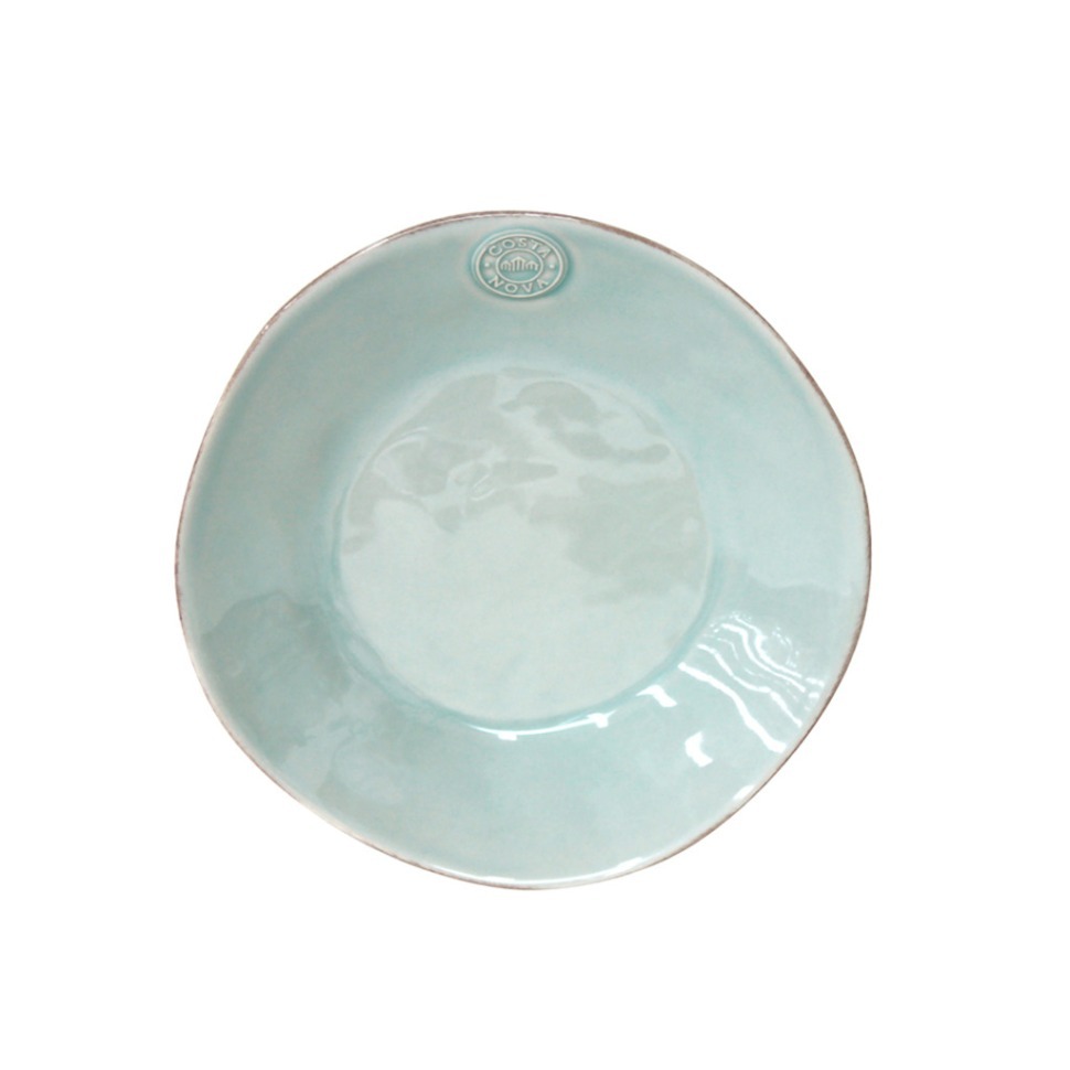 Фото Тарелка NOP251-TRQ(NOP251-02409E), 25 см, керамика, Turquoise, Costa Nova - интернет-магазин МегаТерем в Москве