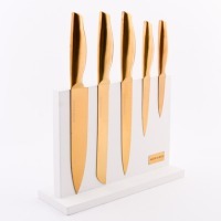 Набор кухонных ножей 5 шт на подставке MAYER BOCH (40608) Набор кухонных ножей 5 шт на подставке MAYER BOCH (40608)