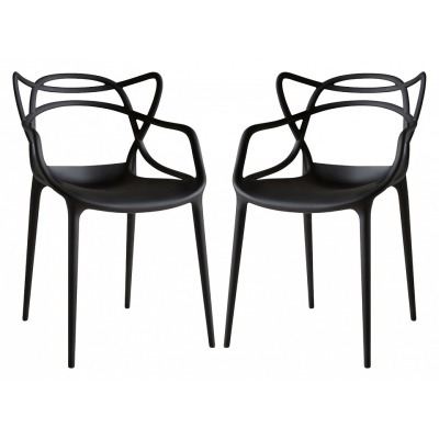 Стул Harmony (комплект 2 шт) черный HSBI_D812_black_2