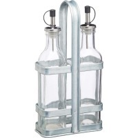 Kitchen Craft Подставка с 2 бутылками для масла и уксуса INDOILVIN2PC