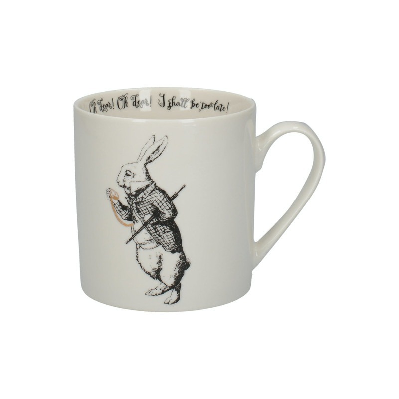 Кружка с Белым кроликом Алиса В Стране чудес 350 мл V&A C000051 Фото Кружка с Белым кроликом Алиса В Стране чудес 350 мл V&A C000051 - интернет-магазин МегаТерем в Москве
