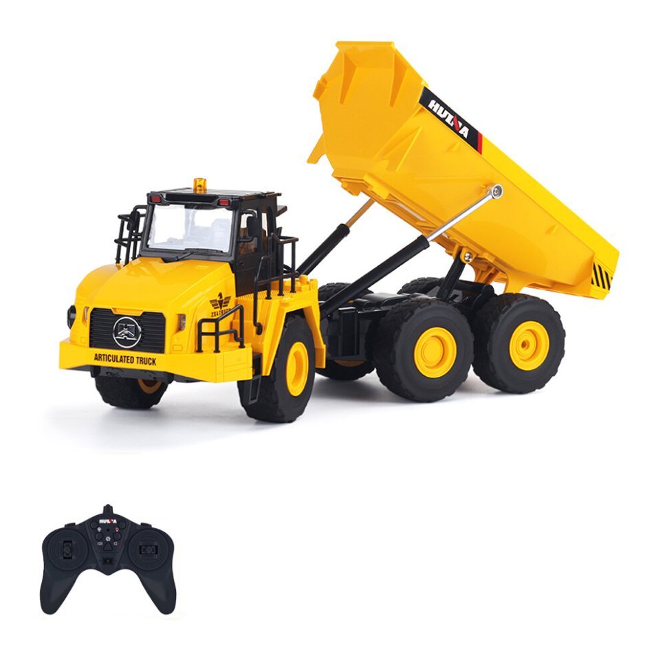 Фото Радиоуправляемый карьерный самосвал HUI NA TOYS масштаб 1:16 2.4G (HN1553) - интернет-магазин МегаТерем в Москве