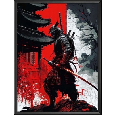 Картина Самурай с кристалла...