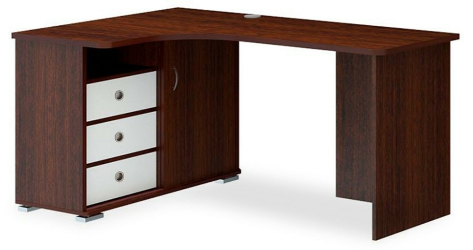 Фото Стол письменный Домино СР-145С MER_SR-145S-VBEV-LEV-NOVYJ - интернет-магазин МегаТерем в Москве