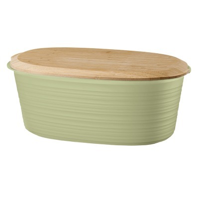 Хлебница с бамбуковой крышк...