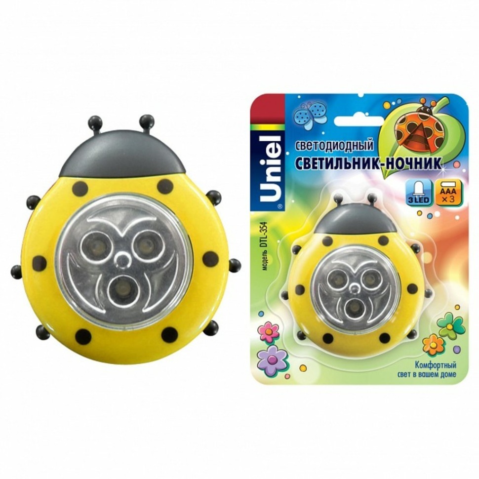 Фото Ночник Uniel DTL-354 07718 UL_07718 - интернет-магазин МегаТерем в Москве
