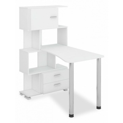 Стол компьютерный Домино СЛ-5-4СТ-2+БД+БЯ MER_SL-5-4ST-2-BD-BYA_BE