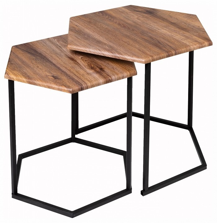 Фото Набор из 2 столов журнальных МеталлАрт М003 ML_4673750200813 - интернет-магазин МегаТерем в Москве