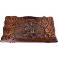 Нарды резные "Георгий Победоносец", 50 ,Haleyan (28541)