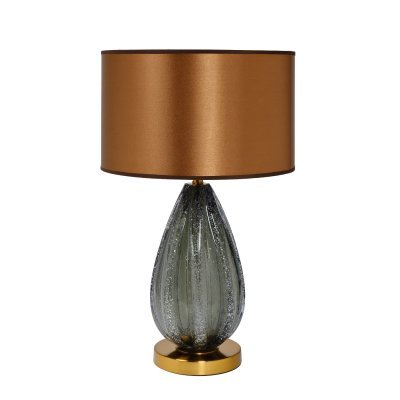 Лампа настольная сер-зел.ст...