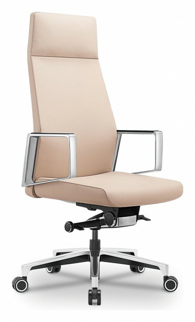 Фото Кресло для руководителя _JONS/BEIGE BUR_1120264 - интернет-магазин МегаТерем в Москве