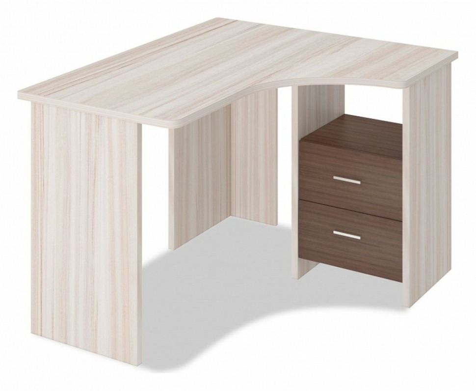 Фото Стол письменный Домино Лайт СКЛ-Угл 120 MER_SKL-Ugl120_KSH_PRAV - интернет-магазин МегаТерем в Москве