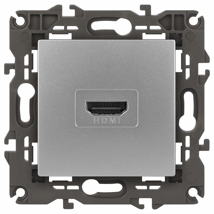 Фото Розетка HDMI без рамки Эра Эра Elegance 14-3114-03 ER_B0034334 - интернет-магазин МегаТерем в Москве