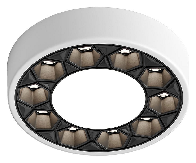 Фото Встраиваемый светильник Denkirs DUAL DK2440-WB DK_DK2440-WB - интернет-магазин МегаТерем в Москве