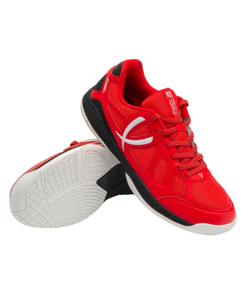 Фото Кроссовки волейбольные JÖGEL SPIRIT, Red/black (2112755) - интернет-магазин МегаТерем в Москве