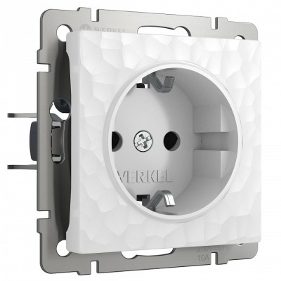 Розетка с заземлением, без ...