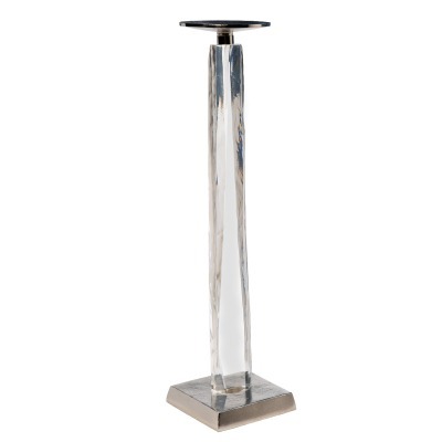 Подсвечник высокий прозрачн...