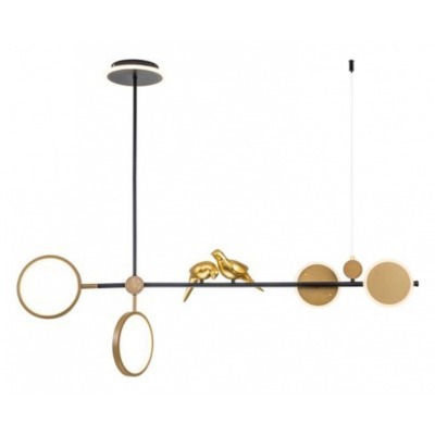 Люстра на штанге Arte Lamp Toliman A2613SP-4BK AR_A2613SP-4BK