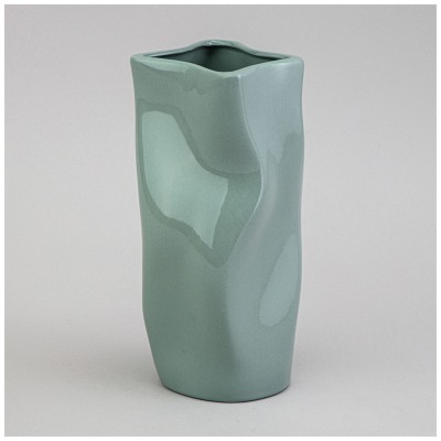 Ваза 11*11*21см цвет: мятны...
