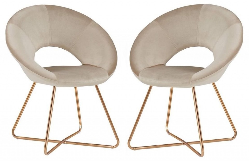 Фото Набор из 2 стульев Refuge HSBI_DC2124_beige_2 - интернет-магазин МегаТерем в Москве