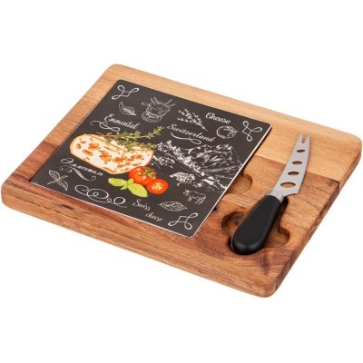 Набор для сыра lefard "секретные ингредиенты" 2 предмета черный 25*20*2,5 см (263-1187) 