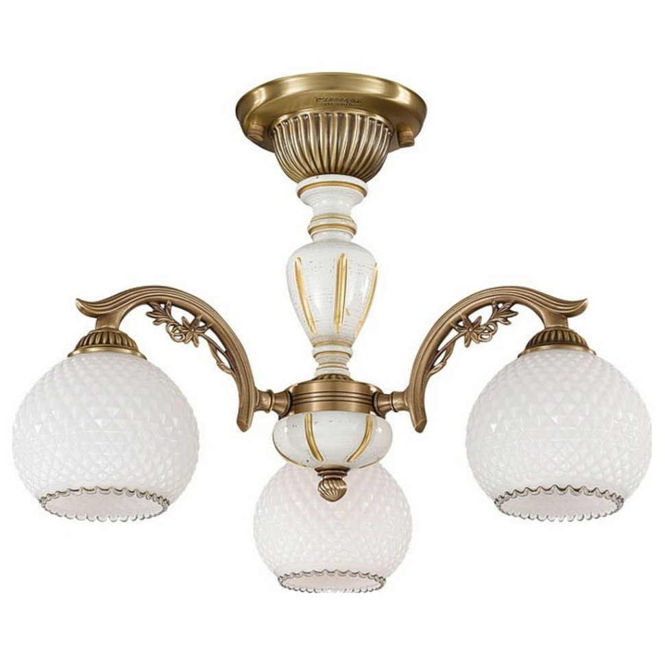 Фото Люстра на штанге Reccagni Angelo 8625 PL 8625/3 RA_PL_8625_3 - интернет-магазин МегаТерем в Москве