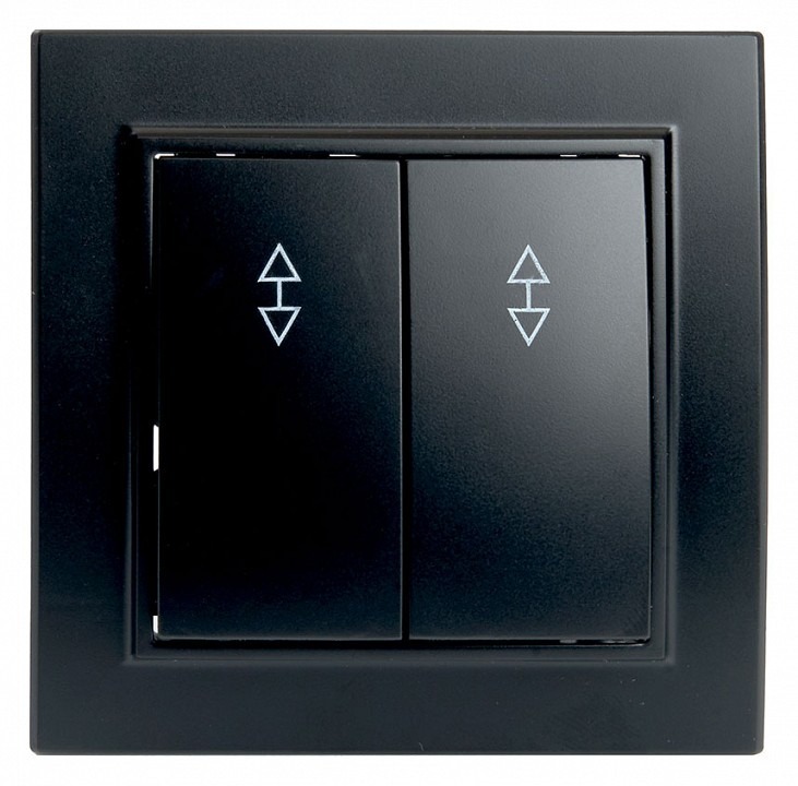 Фото Выключатель двухклавишный Stekker Эрна 39921 FE_39921 - интернет-магазин МегаТерем в Москве