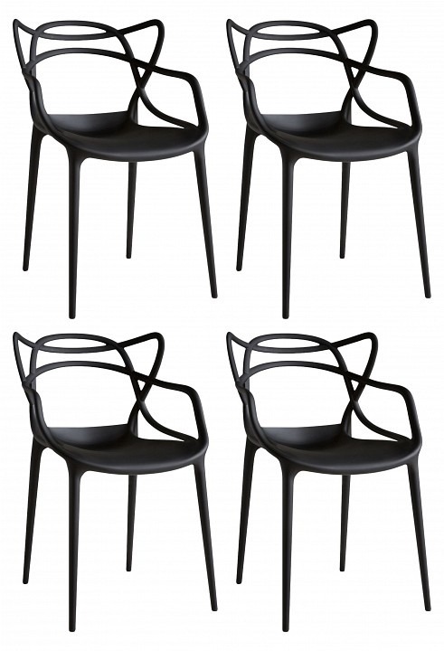 Фото Стул Harmony (комплект 4 шт) черный HSBI_D812_black_4 - интернет-магазин МегаТерем в Москве