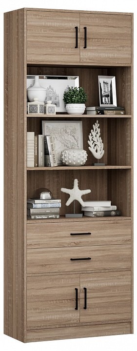 Фото Стеллаж комбинированный Либерти-51-128 MAS_Liberti-51-DS-128 - интернет-магазин МегаТерем в Москве