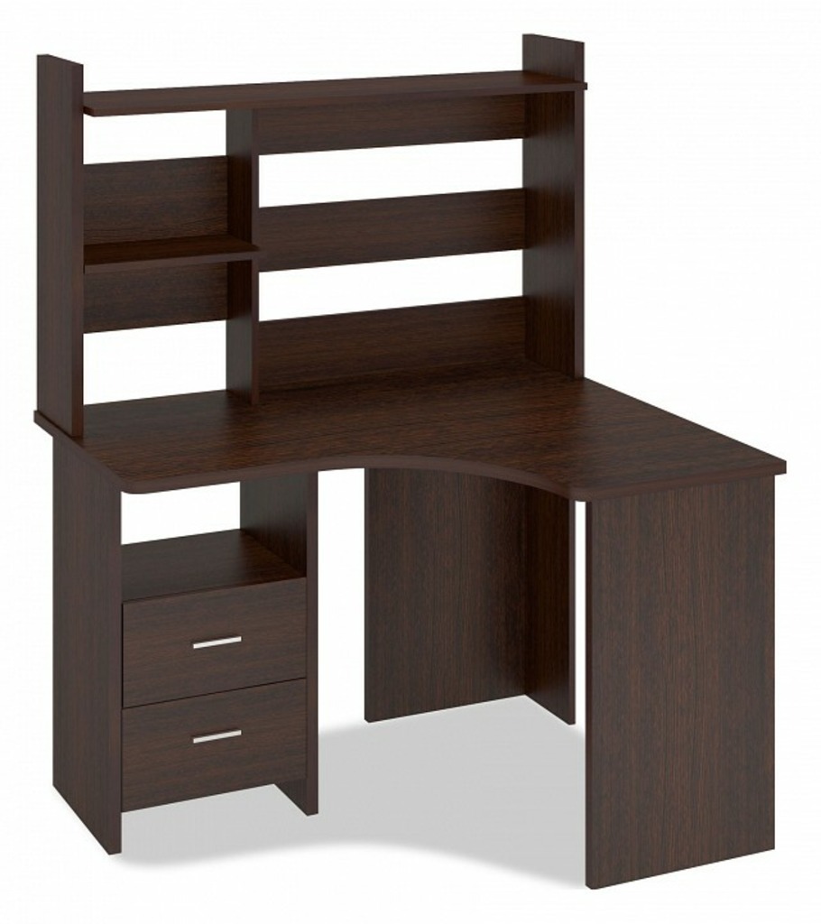 Фото Стол компьютерный Домино Лайт СКЛ-Угл120+НКЛ-120 MER_SKL-Ugl120_NKL-120_V_PRAV - интернет-магазин МегаТерем в Москве