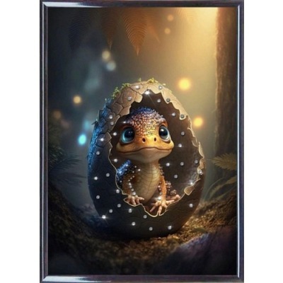 Картина Дракоша с кристалла...