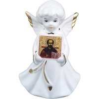 Фигурка "ангелочек" высота=10 см. Lefard (149-542)