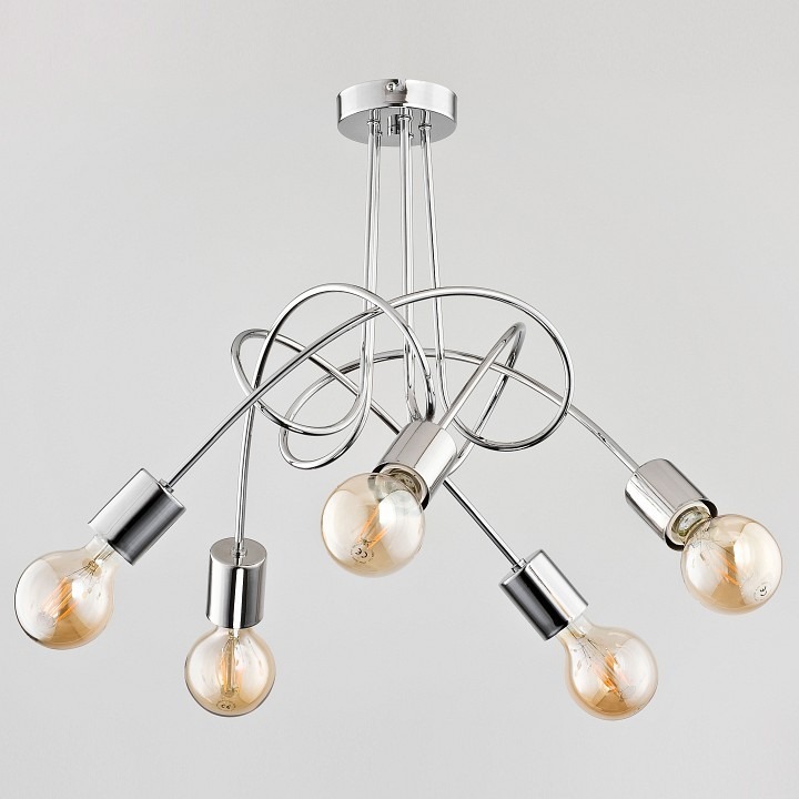 Фото Люстра на штанге ADILUX Tango Chrome 24465 ADL_24465 - интернет-магазин МегаТерем в Москве