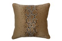 Подушка со стразами "Питон" золотая 45*45 (TT-00014430)