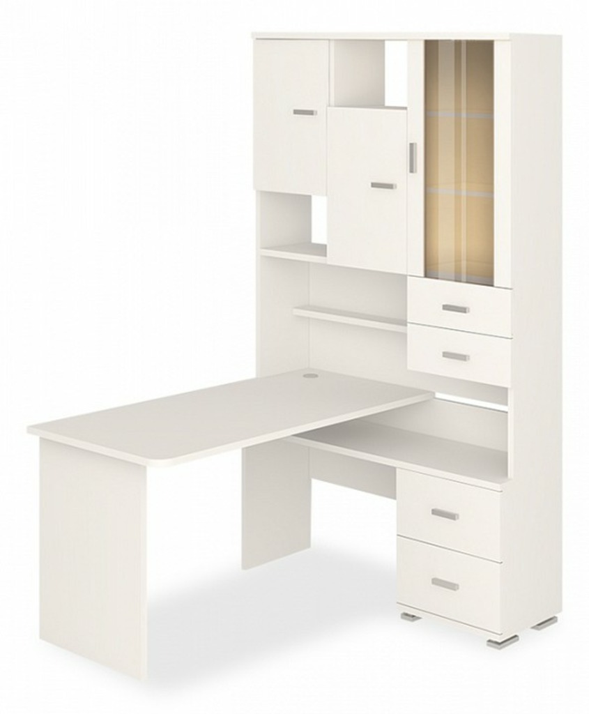 Фото Стол компьютерный Домино СР-620-140 MER_SR-620-140-BE-PRAV - интернет-магазин МегаТерем в Москве