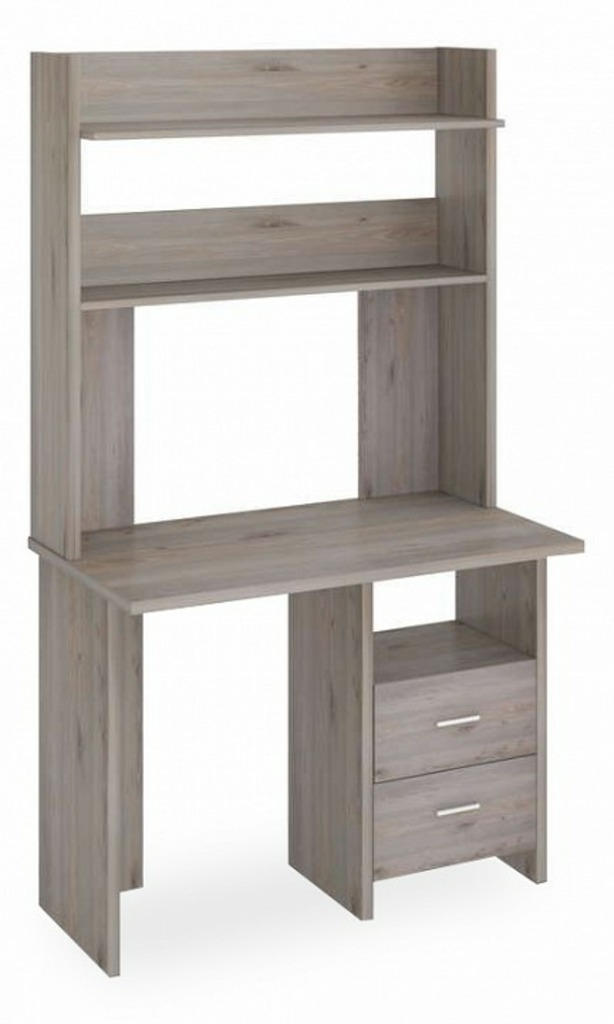 Фото Стол компьютерный Нельсон Lite СКЛ-Прям100+НКЛХ-100 Н MER_SKL-Pryam100-NKLH-100_N - интернет-магазин МегаТерем в Москве