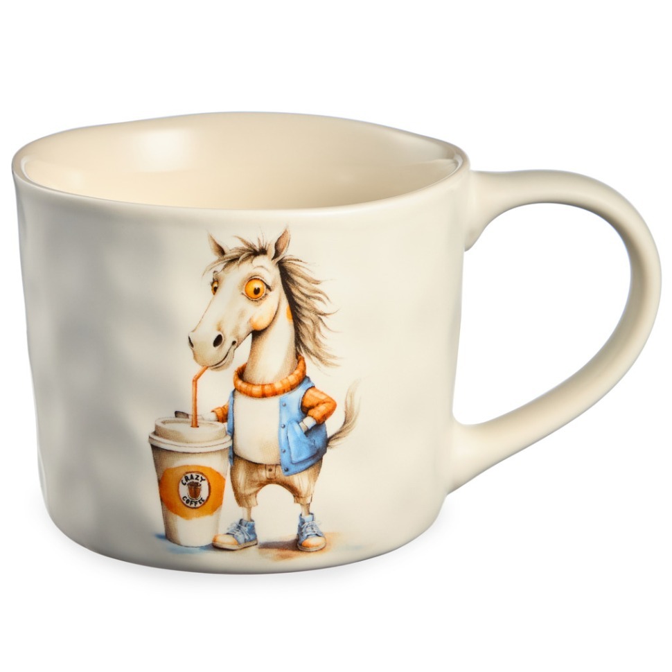 Фото Кружка lefard crazy coffee 380мл (260-1077)  - интернет-магазин МегаТерем в Москве
